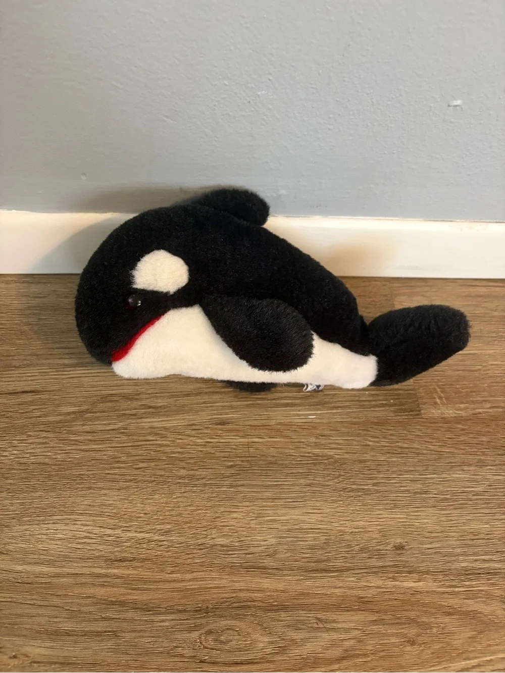 sea world Plush Black & White Orca Whale Stuffed Animal - Soft Kids Toy